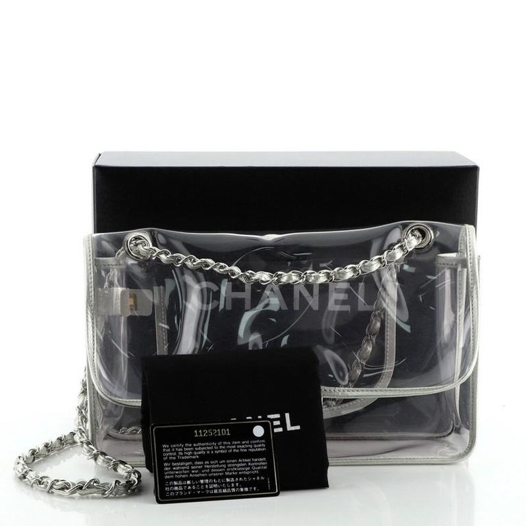 Chanel Naked Flap Bag PVC Medium
