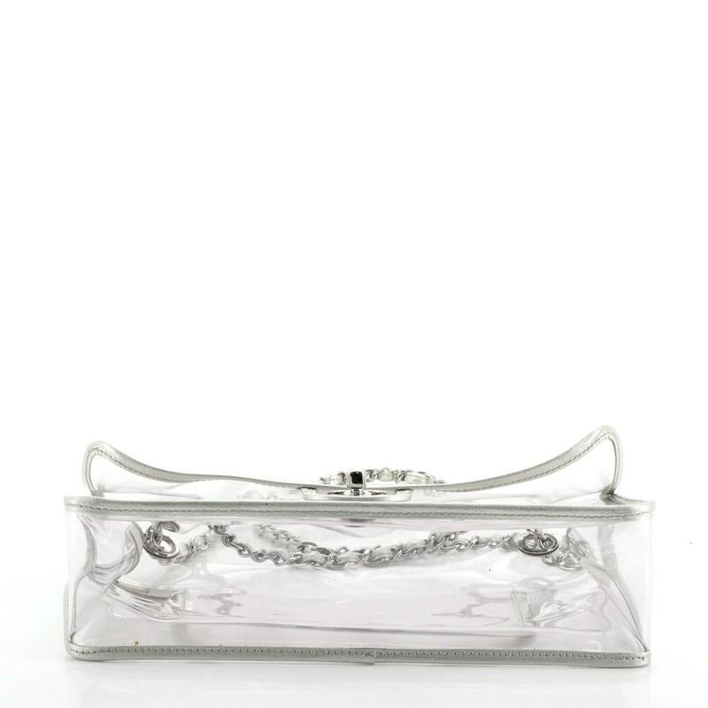 chanel pvc medium flap