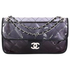 Chanel Naked Flap Bag Quilted PVC