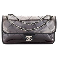 Chanel Naked Flap Bag Quilted PVC
