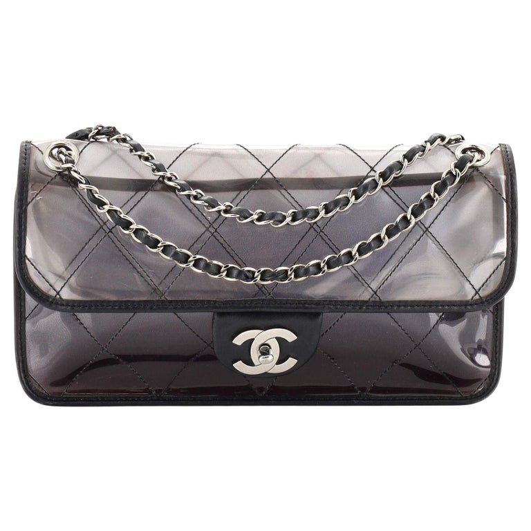 Chanel Pvc Bag - 28 For Sale on 1stDibs  chanel pvc flap, chanel pvc  medium flap, chanel pvc flap bag
