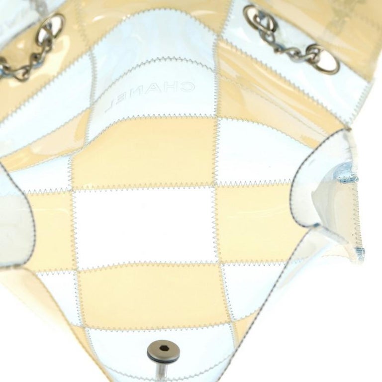 Chanel Naked Patchwork Flap Bag PVC Medium at 1stDibs