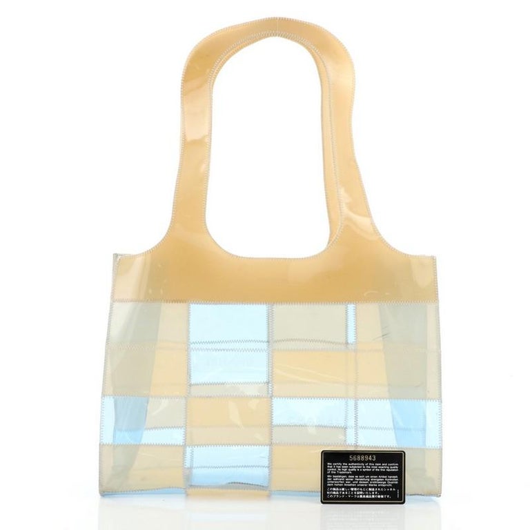 Chanel Patchwork Naked Shopper Tote Shoulder Bag