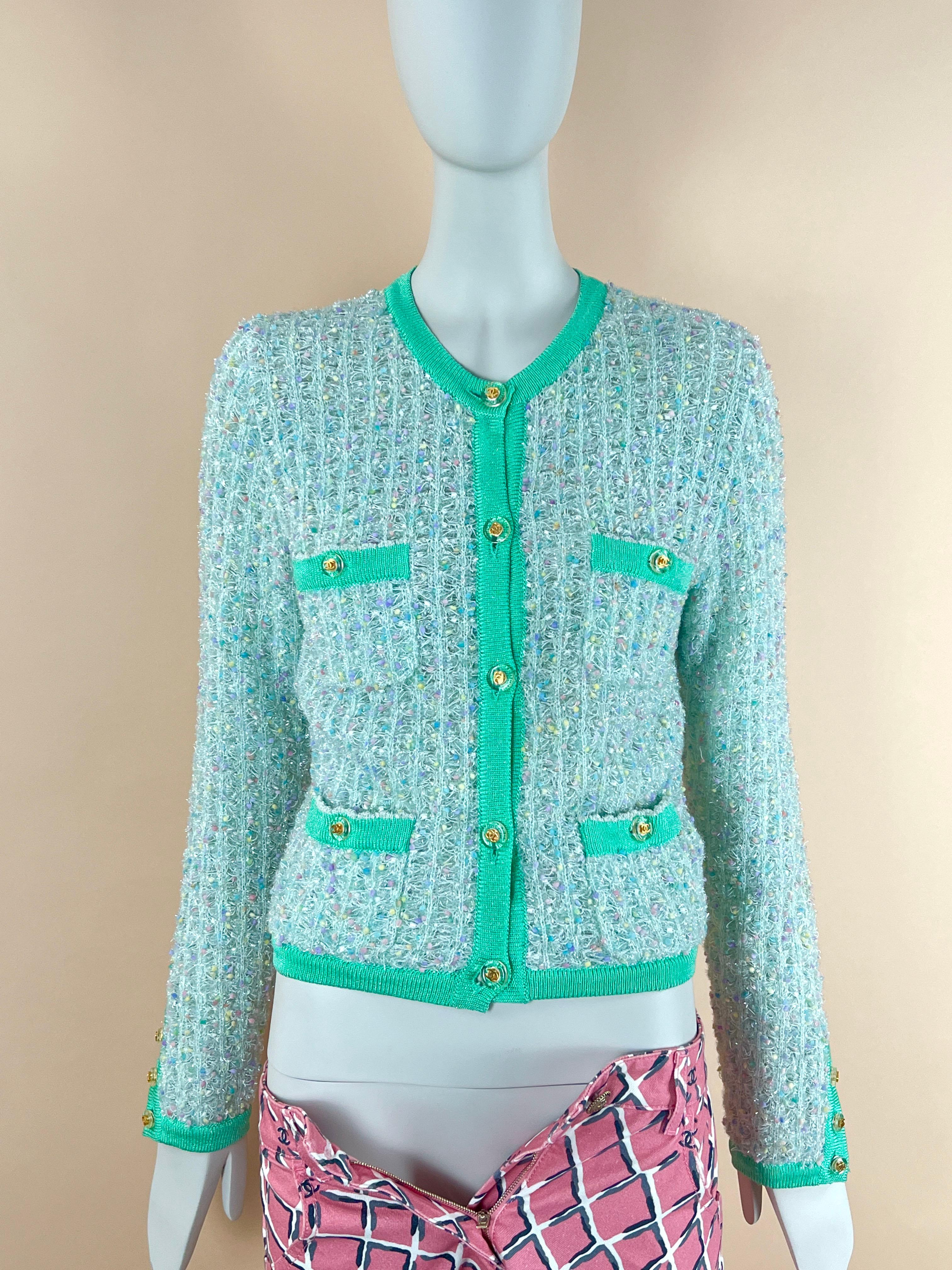 Women's or Men's Chanel Naomi Campbell 64K Buttons Jacket