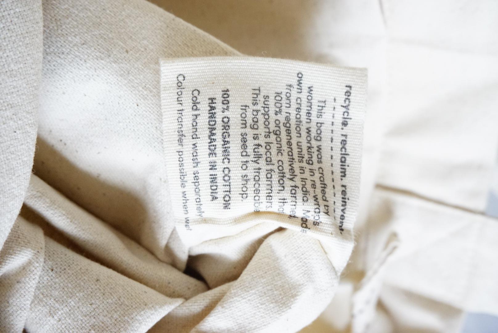 Chanel Natural Beige Logo Organic Cotton Canvas Square Tote Bag V&A Handmade New For Sale 2