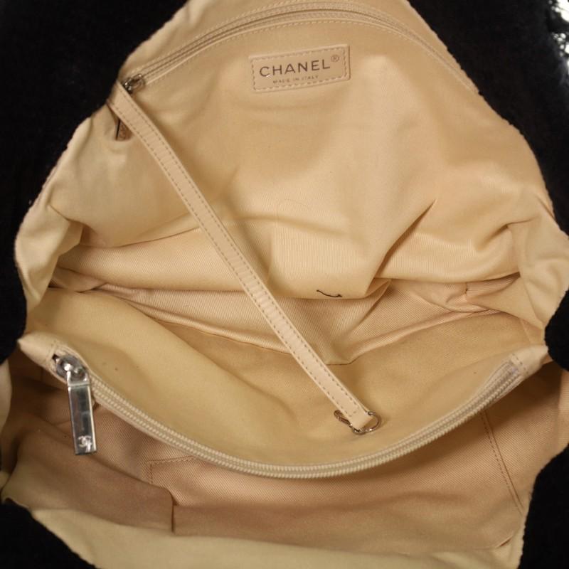 Chanel  Nature Tote Quilted Tweed 1