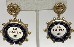 Chanel Nautical "La Pausa" Earrings, 2019 Cruise Collection