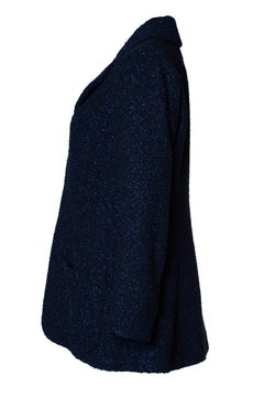 Chanel, Navy blue and black tweet jacket