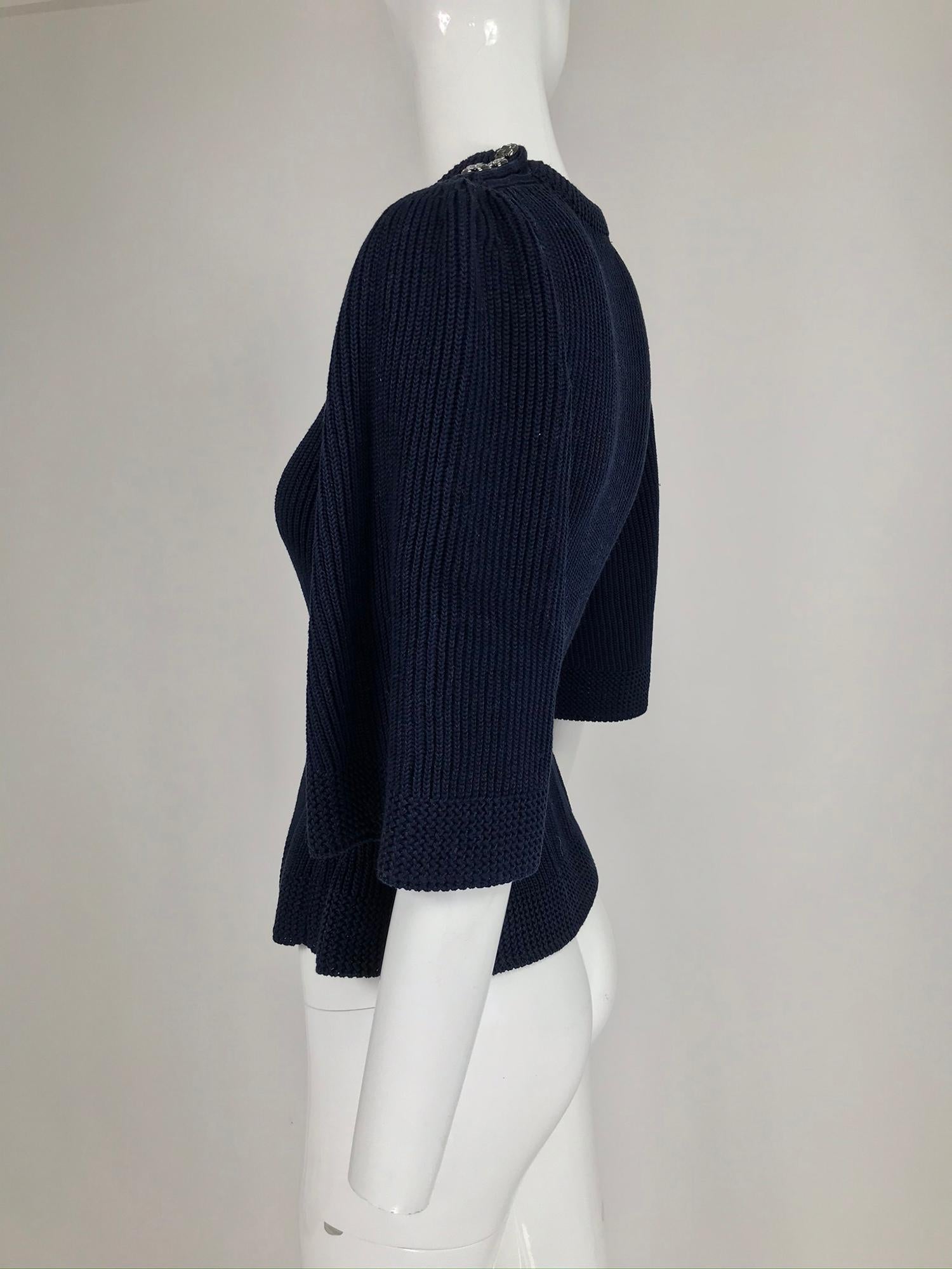 sweater with fitted waist