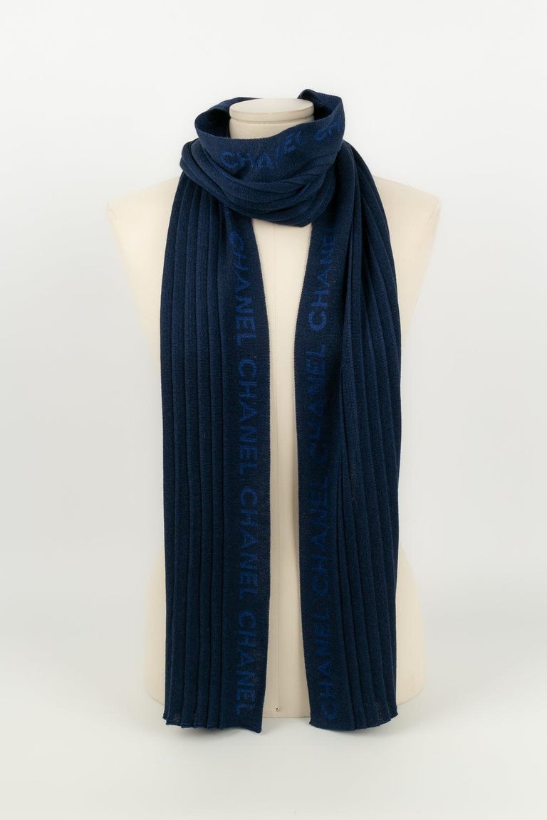chanel winter scarf for women