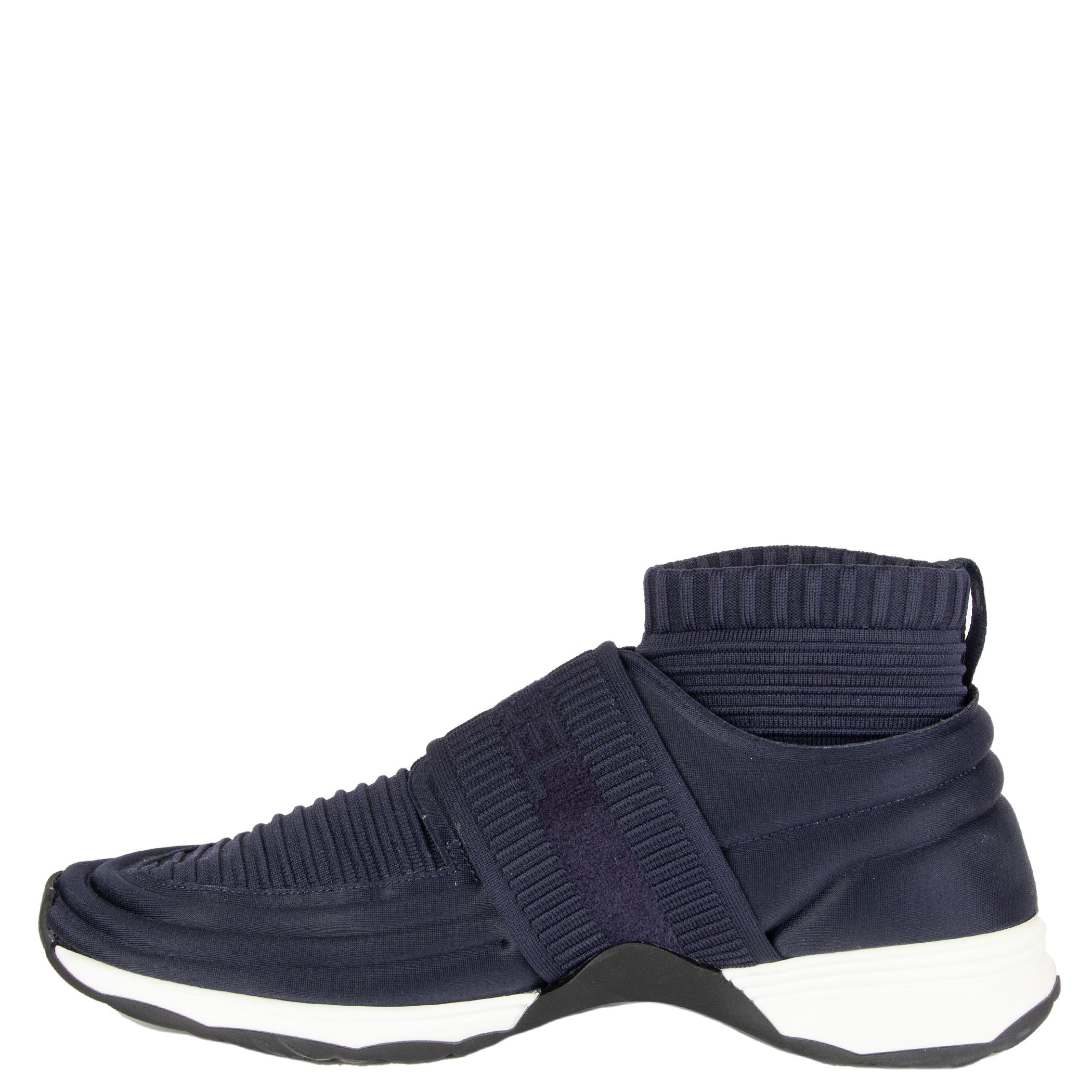 chanel sock sneakers