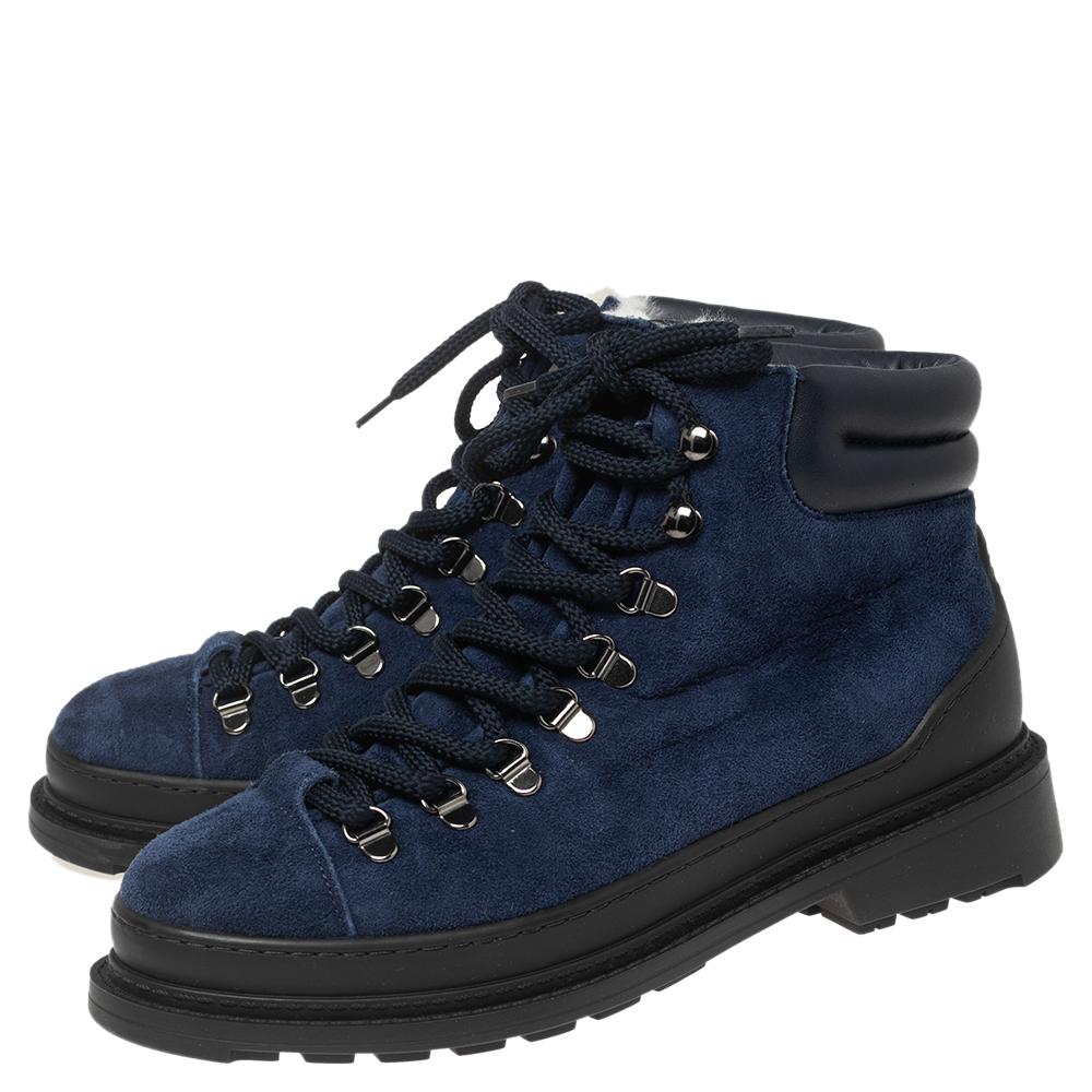 chanel boots blue