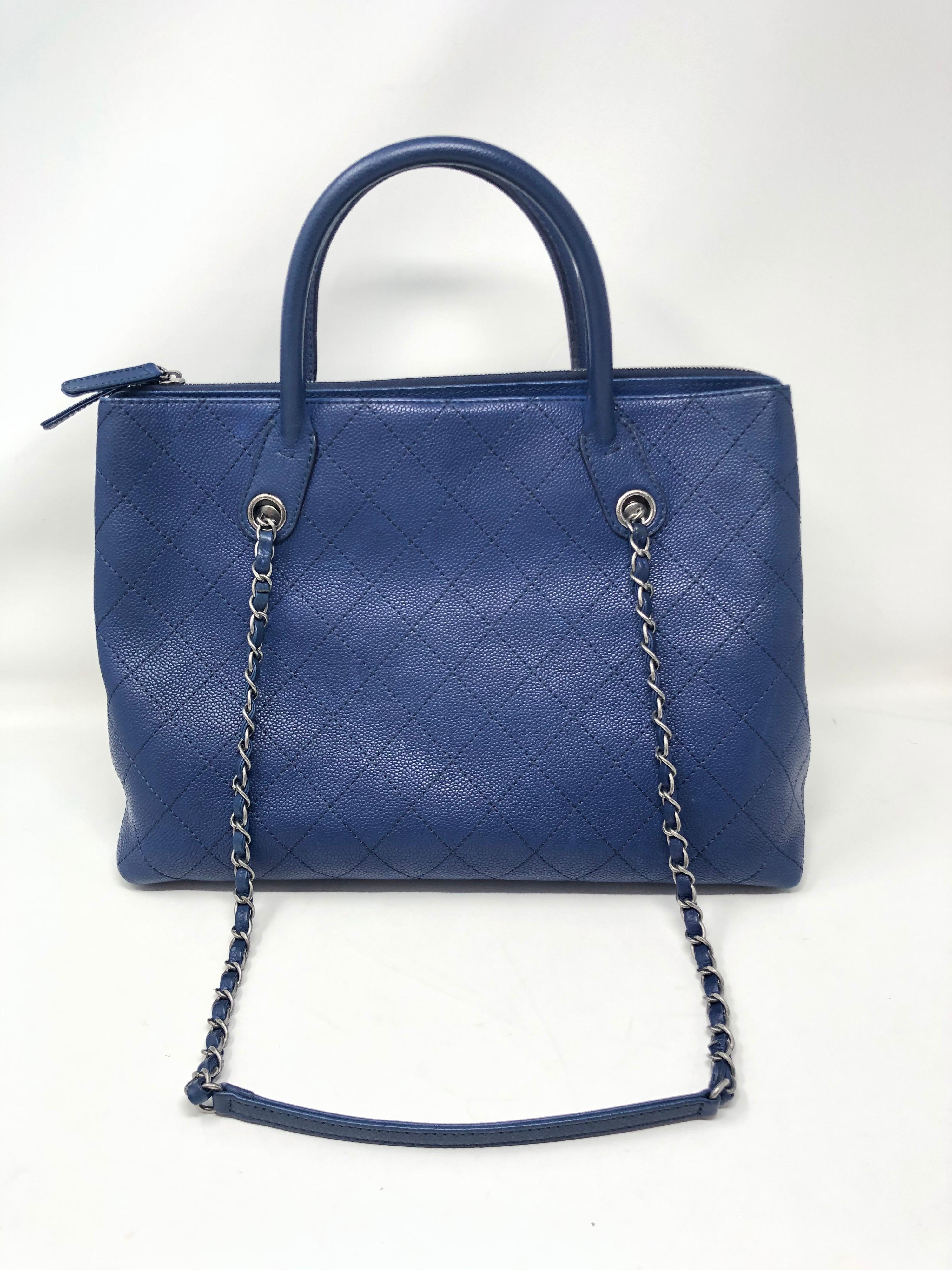 navy blue chanel bag