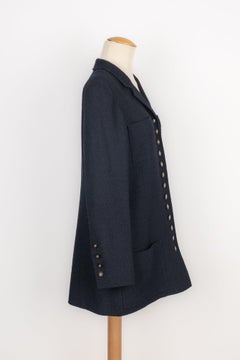 Chanel Navy-blue Tweed Jacket, 1996