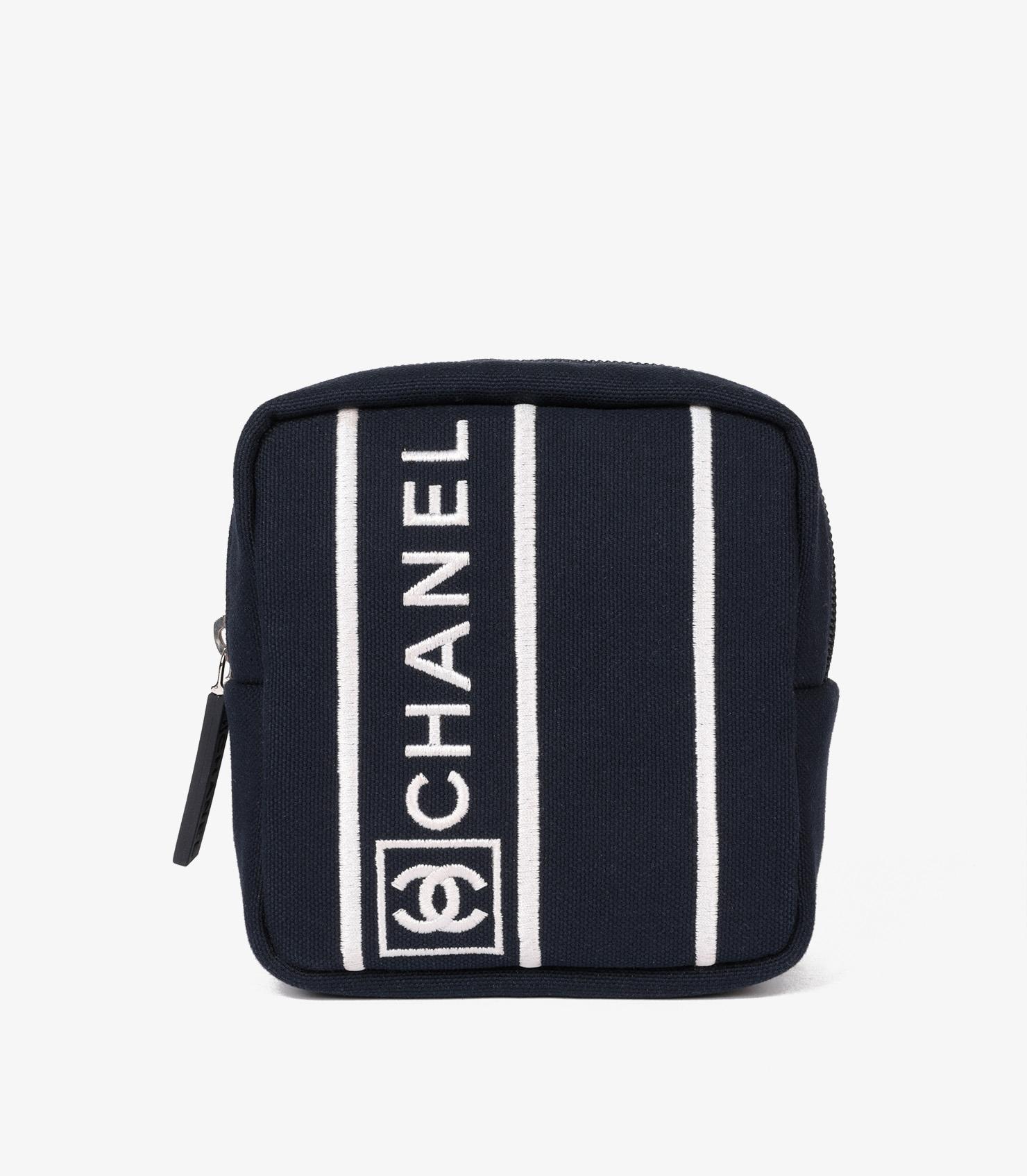Chanel Navy Canvas Sports Line Tennis Pouch And Balls Set

Brand- Chanel
Model- Sports Line Tennis Pouch and Balls Set
Product Type- Sports Accessory
Accompanied By- Dust Bag
Colour- Navy
Hardware- Silver
Material(s)- Canvas

Height- 15cm
Width-