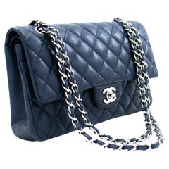 CHANEL 2005-2006 East West Navy Caviar in 2023