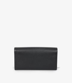 Chanel Navy Goatskin Leather La Pausa Classic Long Wallet