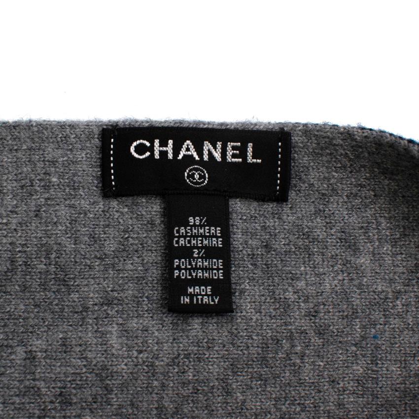 chanel winter scarf