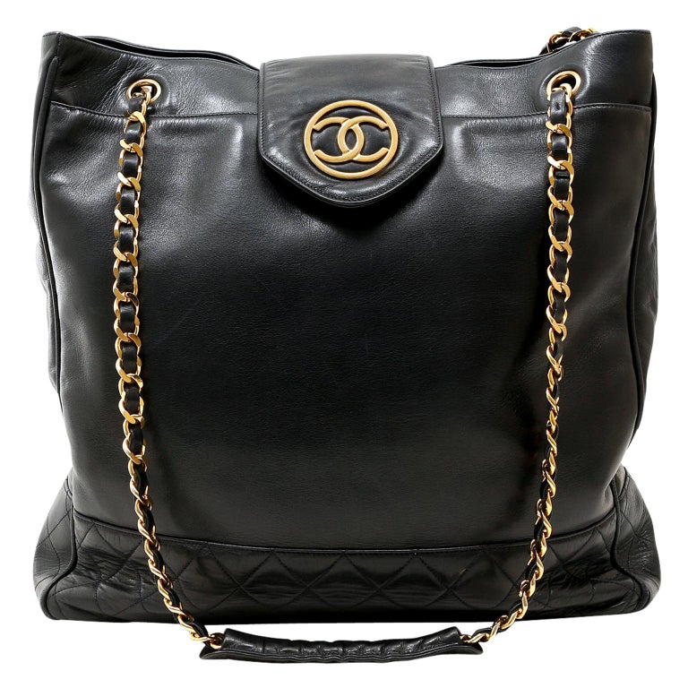 Large Chanel Tote - 163 For Sale on 1stDibs