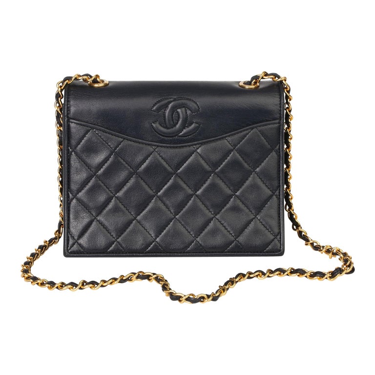 Buy Chanel Vintage Octagon CC Flap Bag Quilted Leather Small 3406001