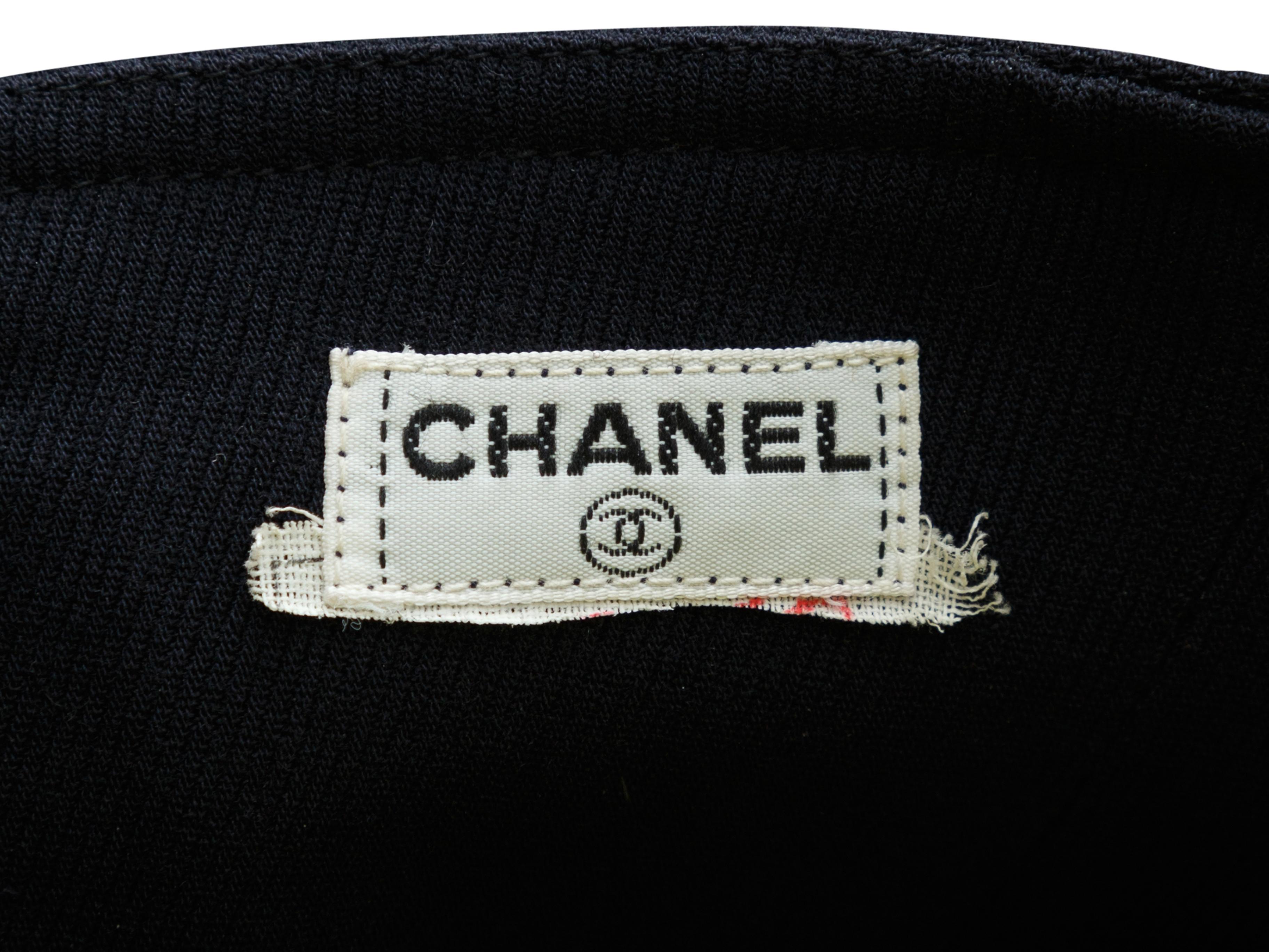 Chanel Navy Sailor Trousers In Good Condition In New York, NY