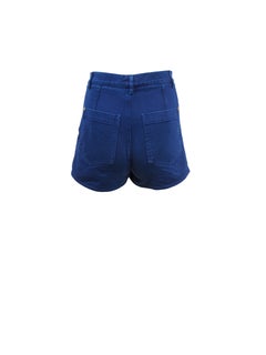 Chanel Navy Shorts With Belt