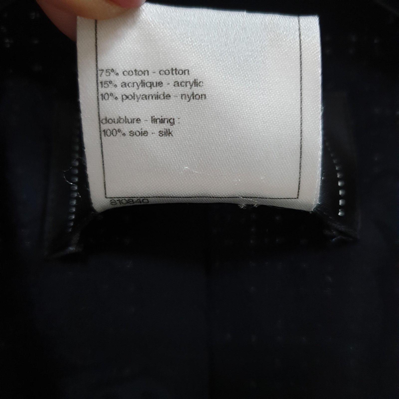 Women's Chanel Navy Tweed Double BreastedBlazer Jacket