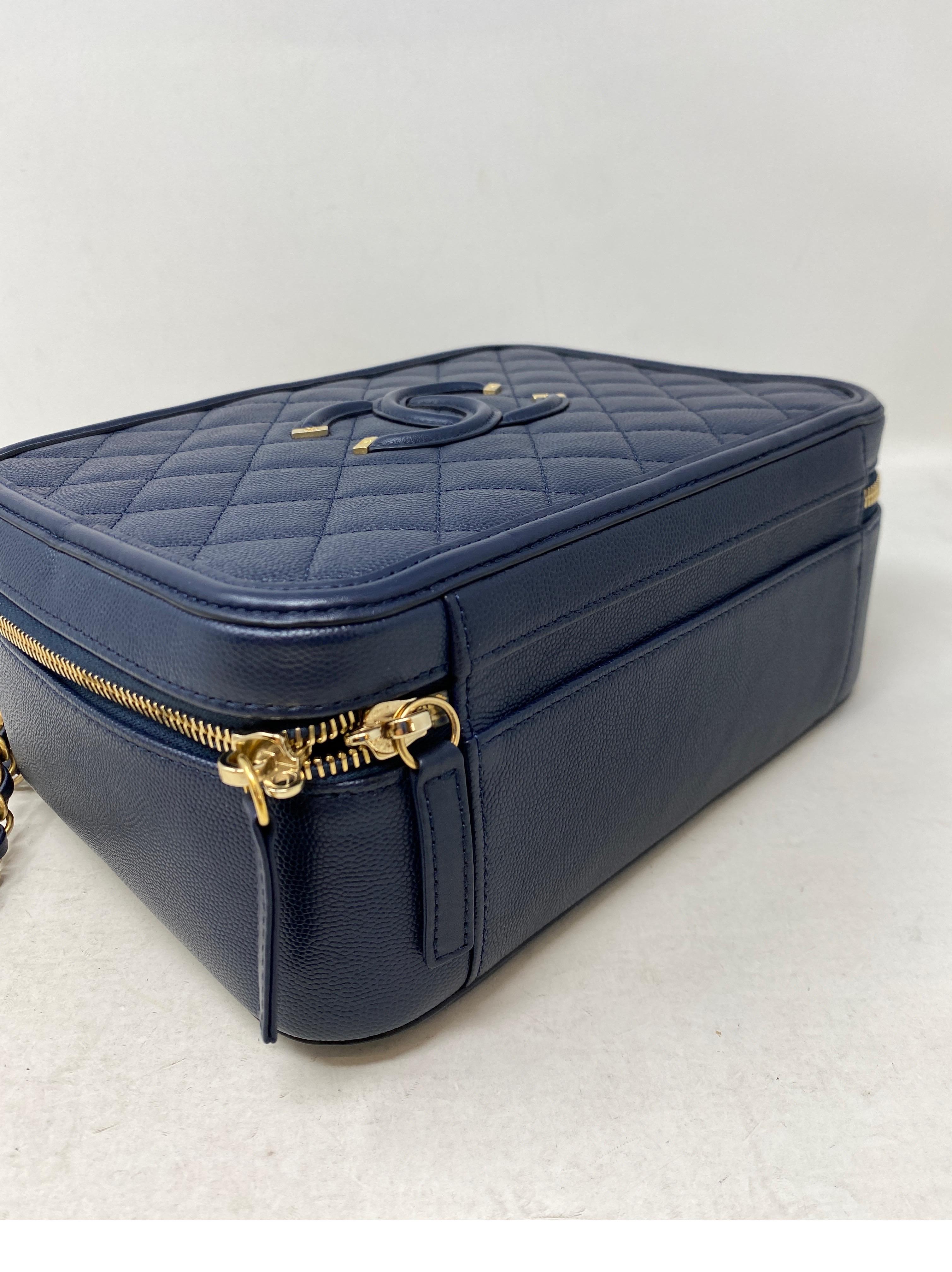 Chanel Navy Vanity Bag  15