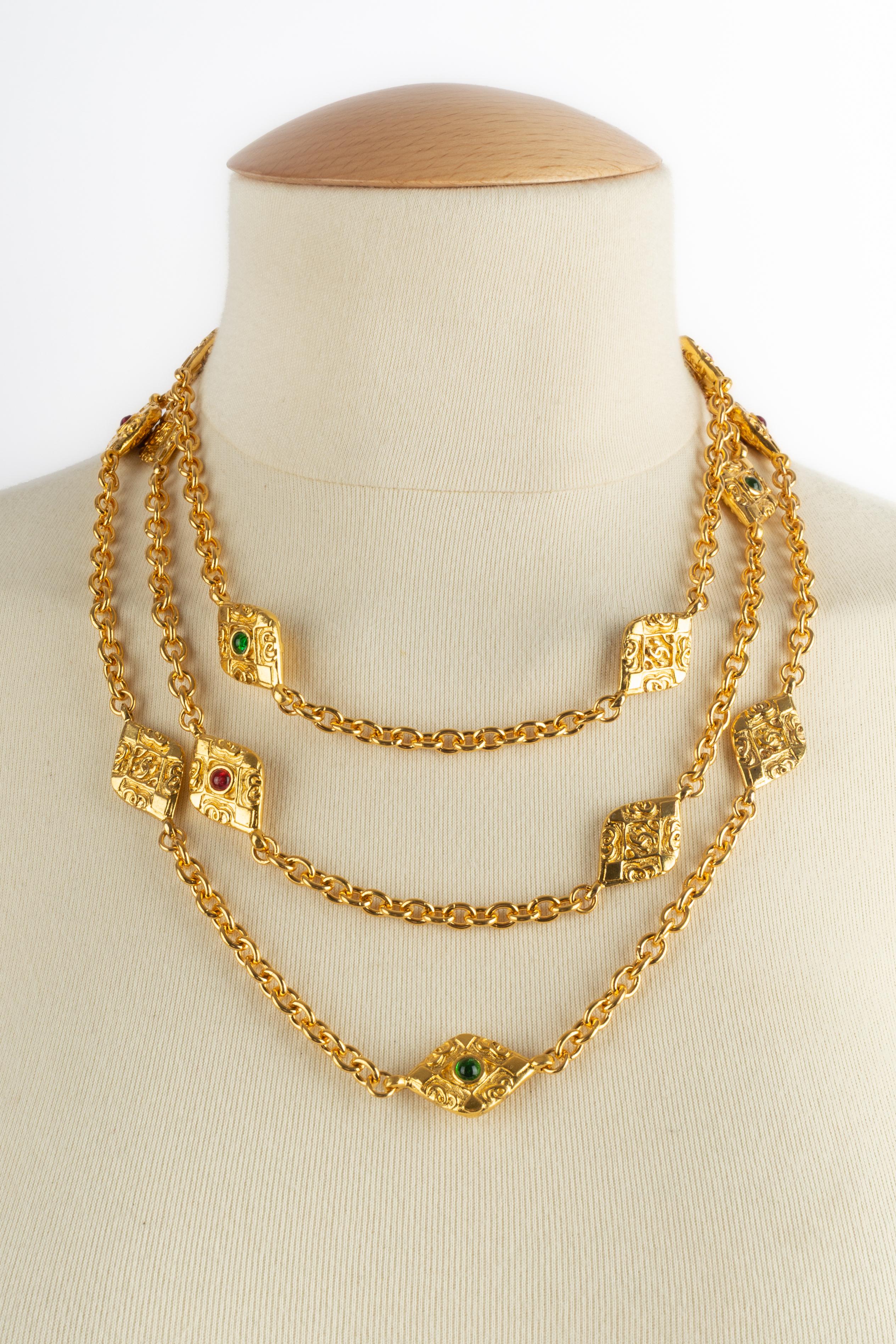 Collier Chanel des années 1980 Pour femmes en vente