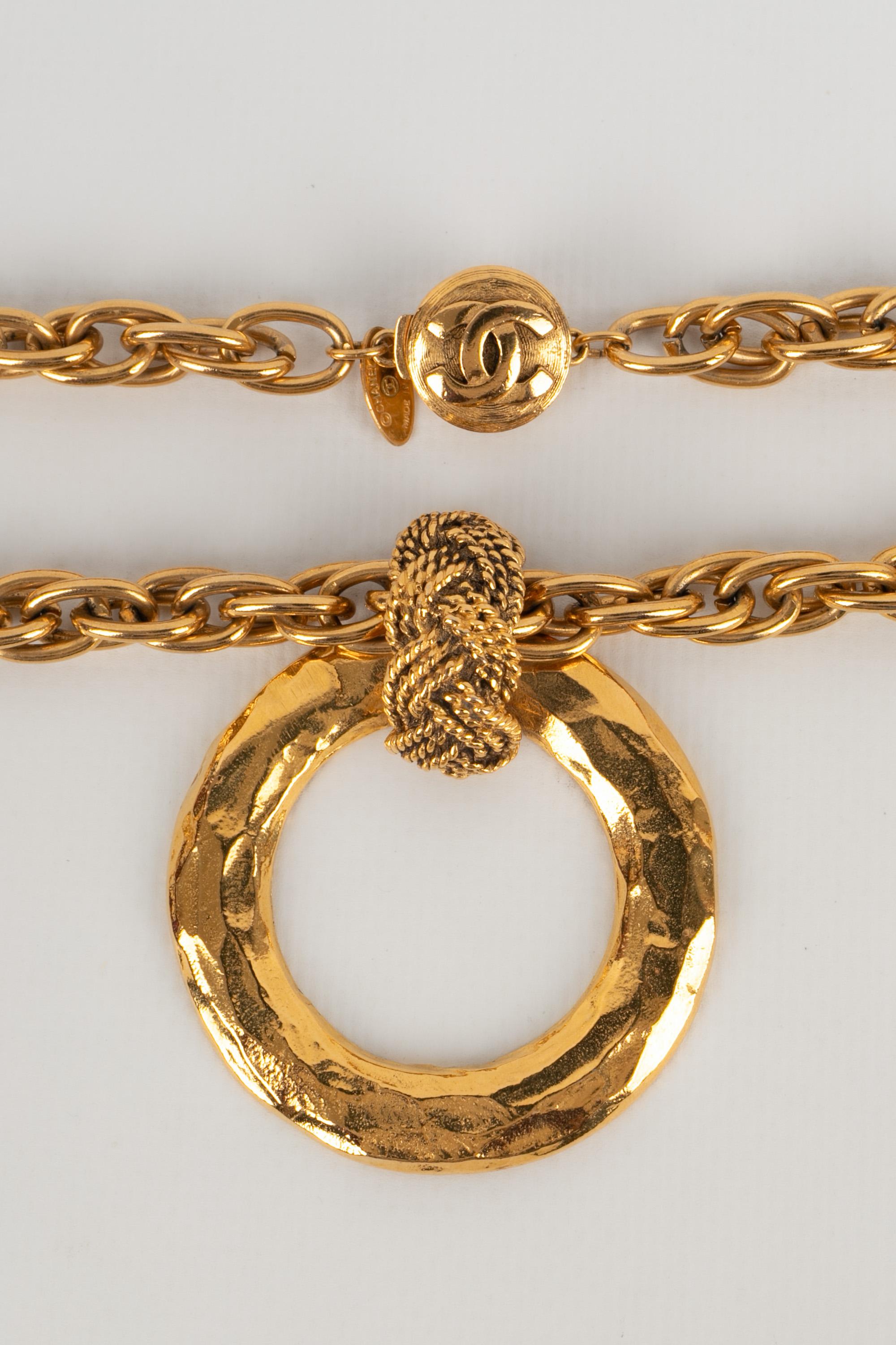 Chanel necklace 1980s For Sale 1