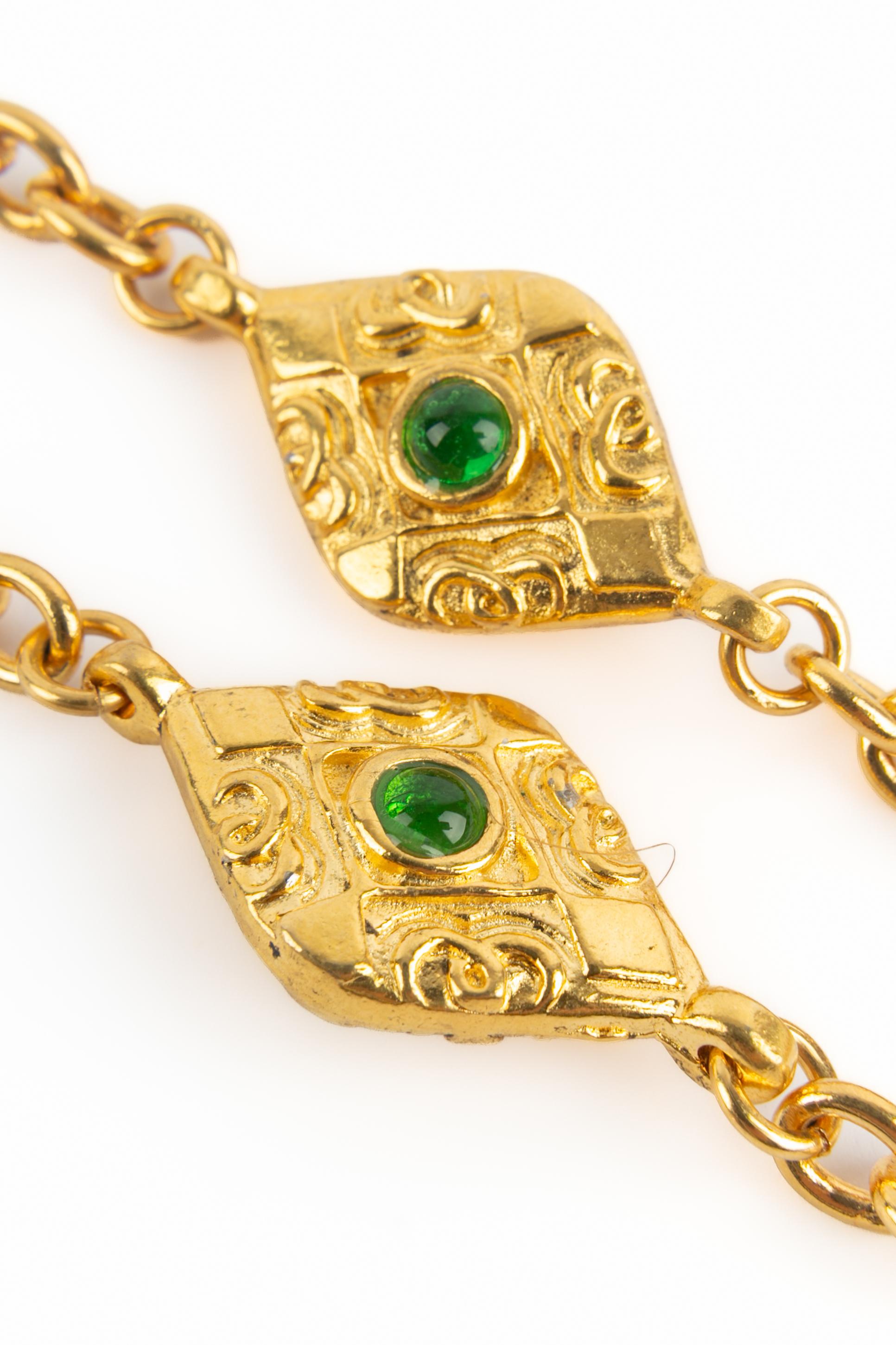 Collier Chanel des années 1980 en vente 4