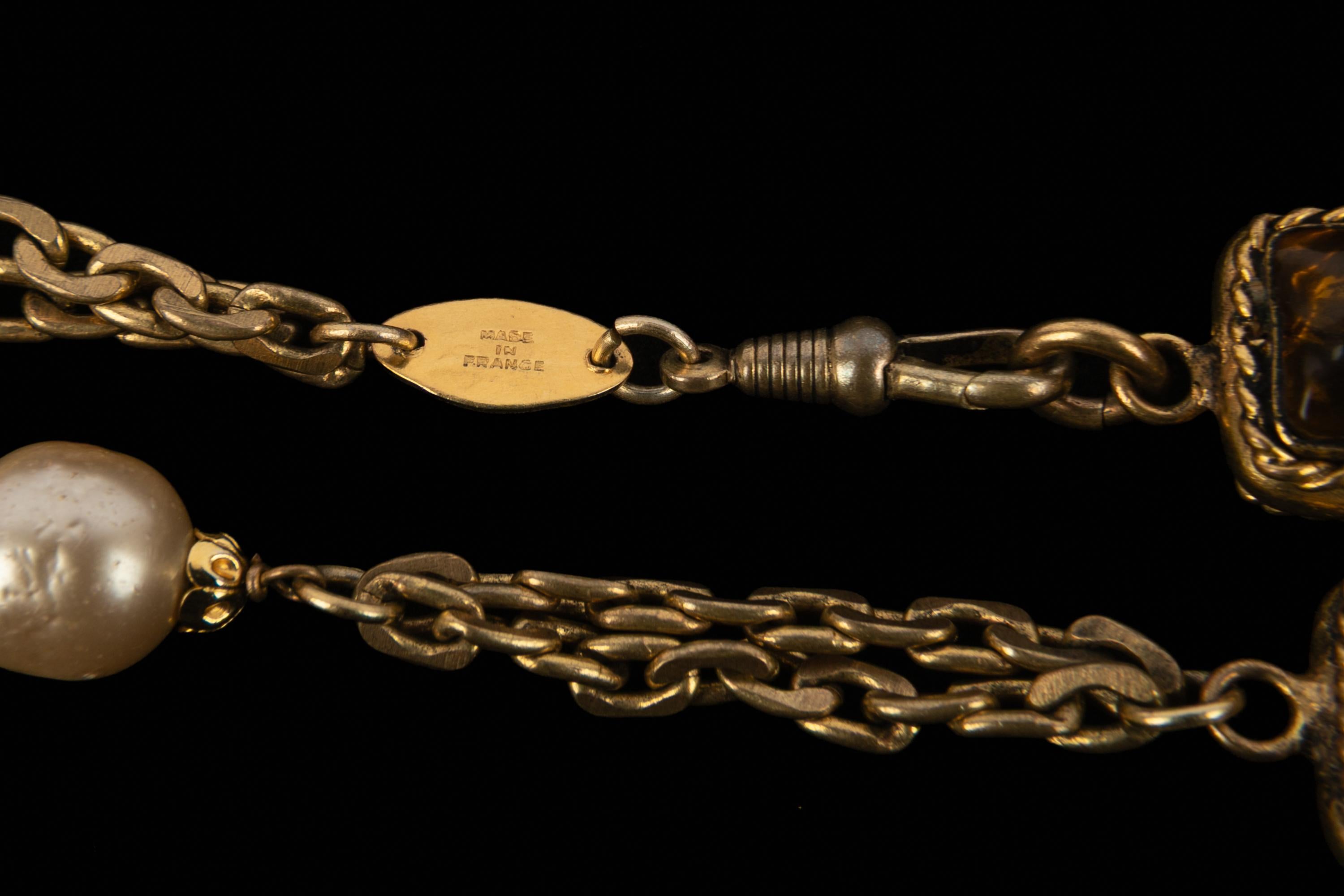 Chanel Halskette 1983 im Angebot 1