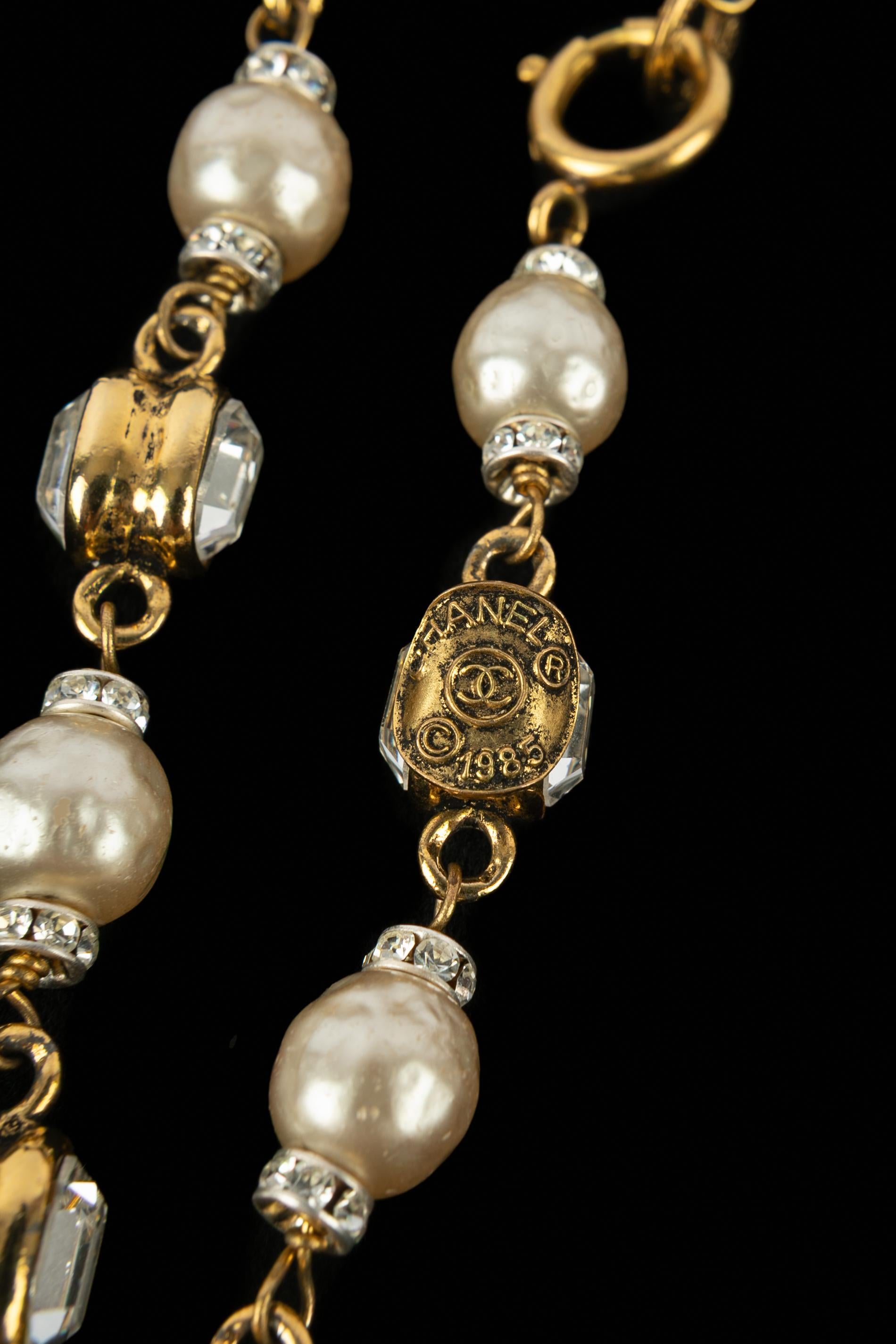 Chanel necklace 1985 For Sale 6
