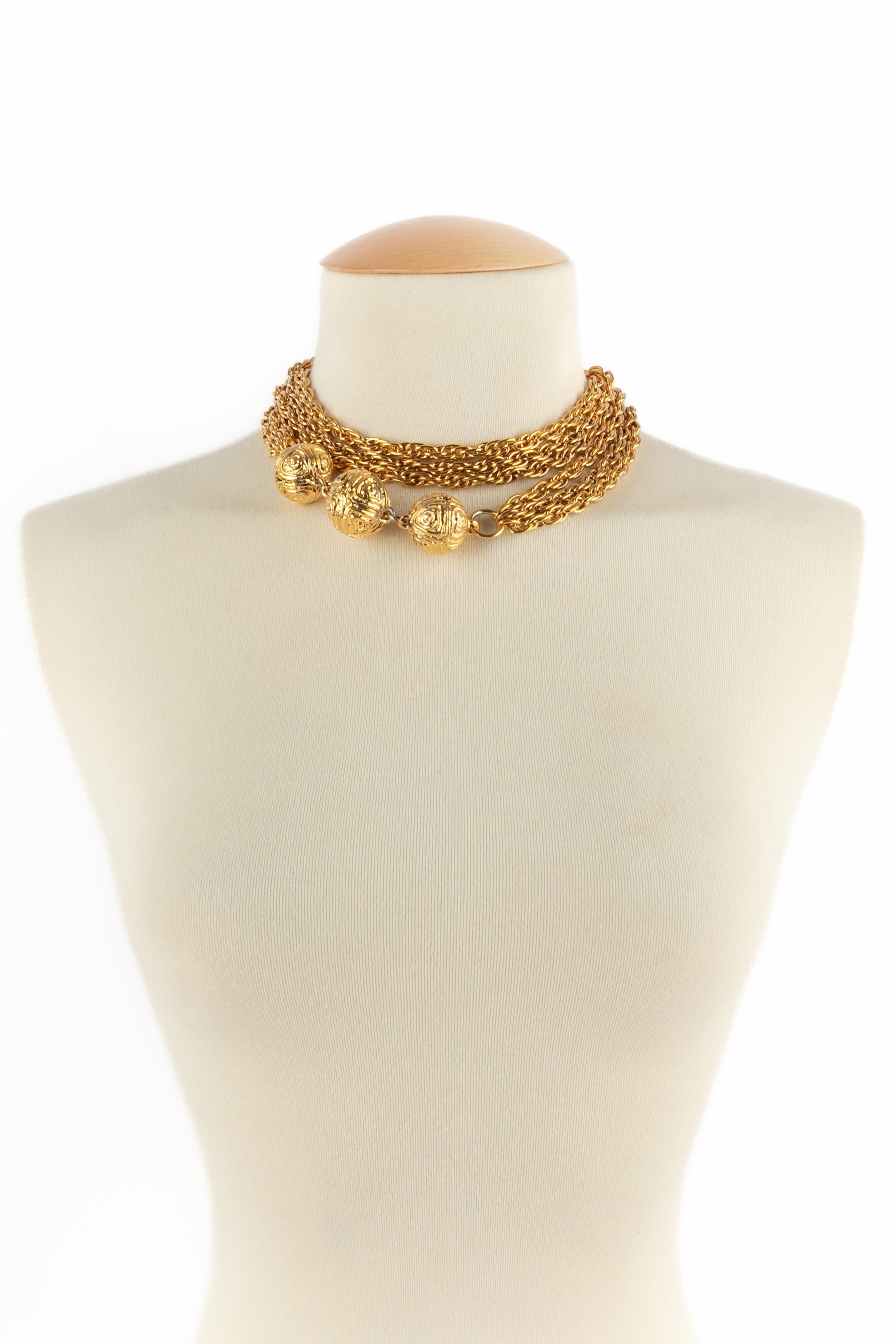 Chanel necklace 1985 For Sale 6