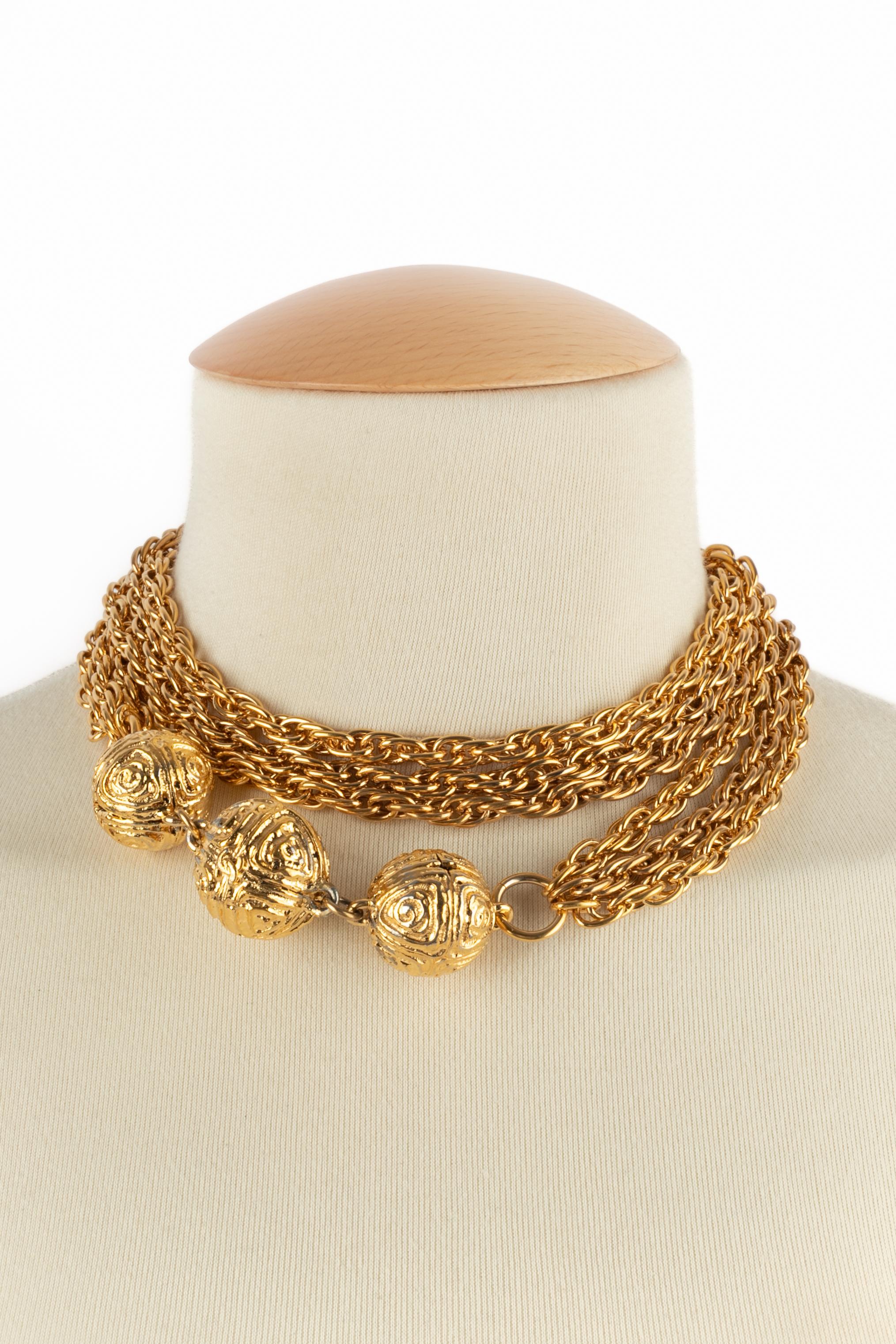 Chanel necklace 1985 For Sale 7