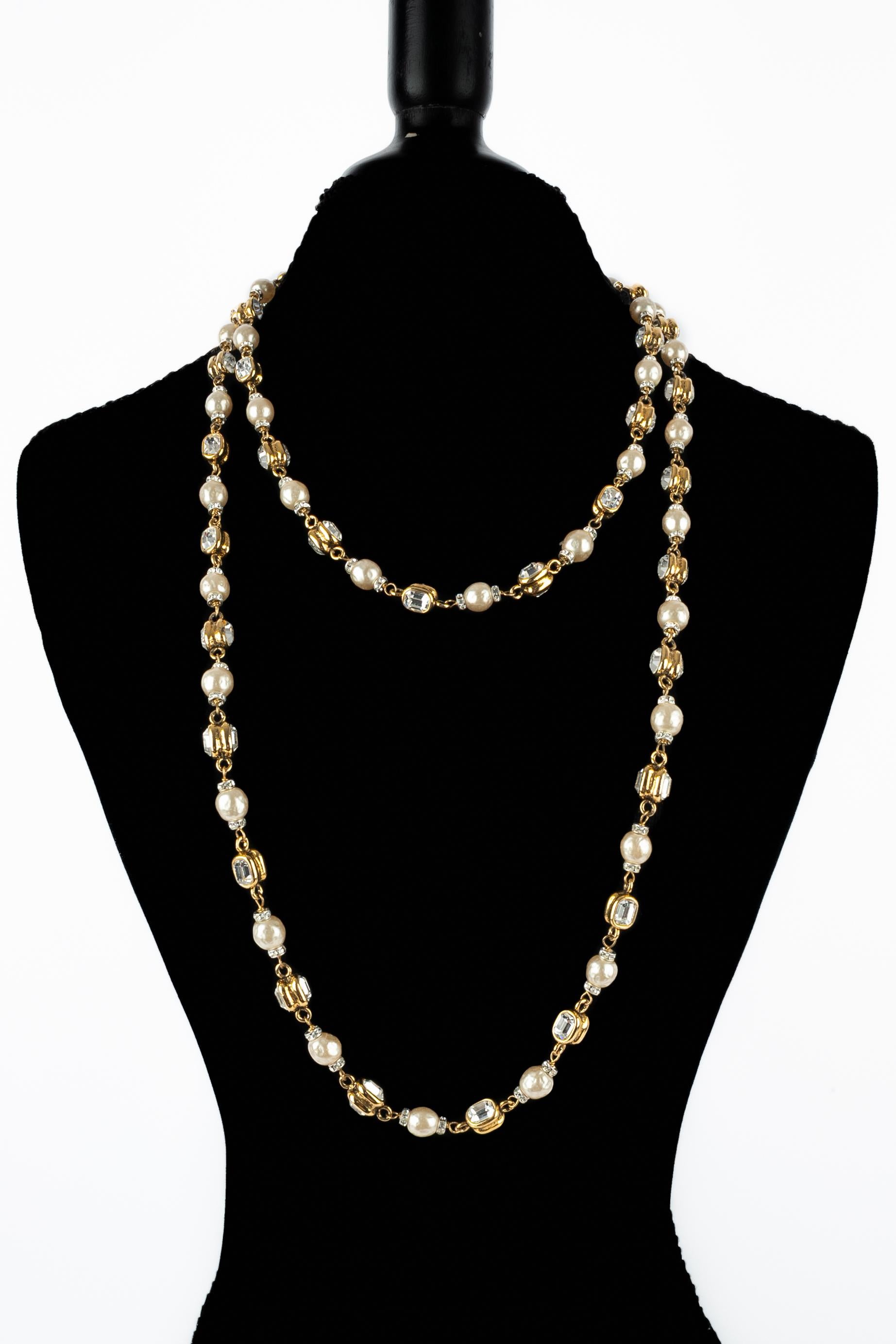 Chanel necklace 1985 In Excellent Condition For Sale In SAINT-OUEN-SUR-SEINE, FR