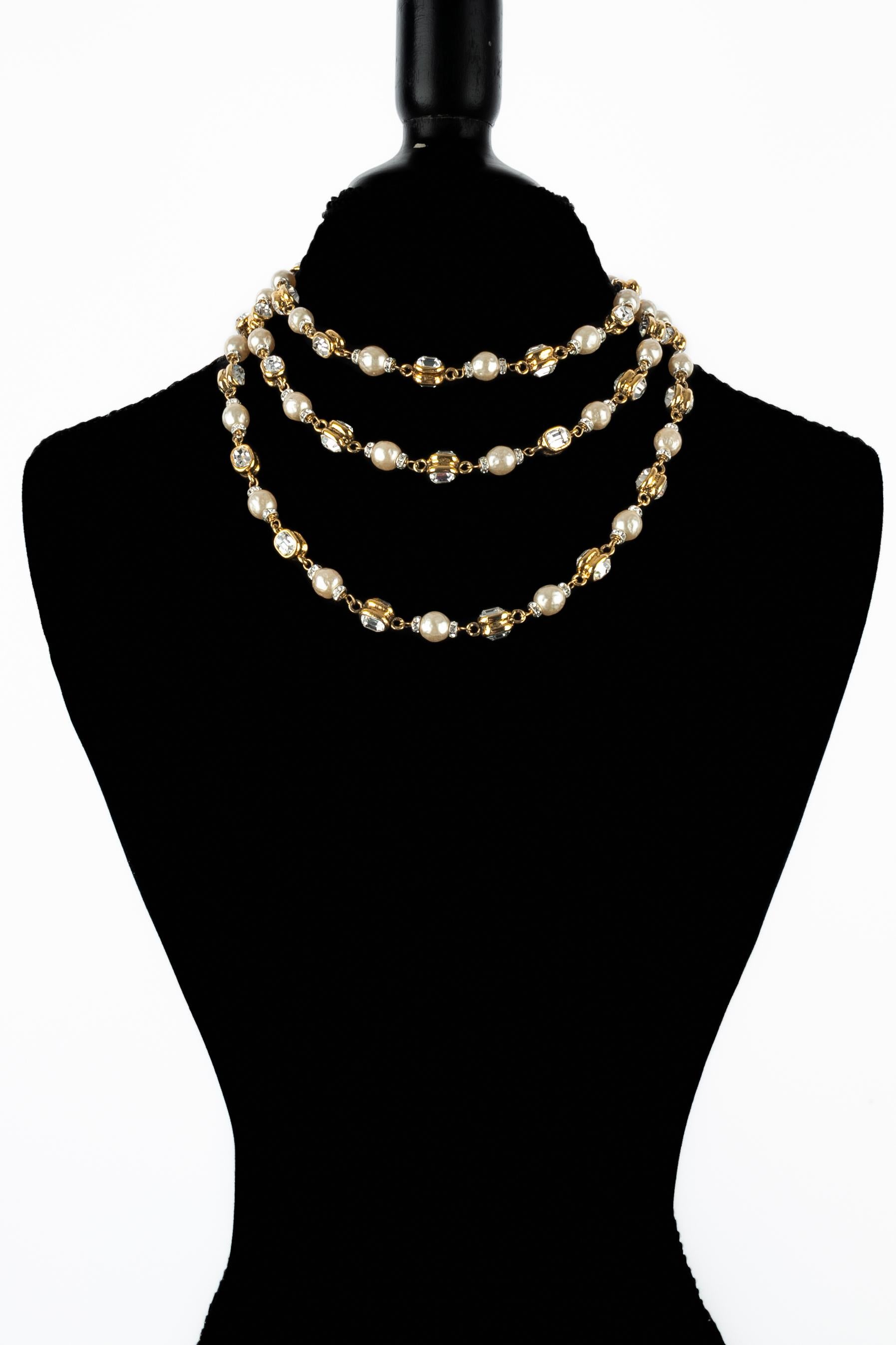 Women's Chanel necklace 1985 For Sale