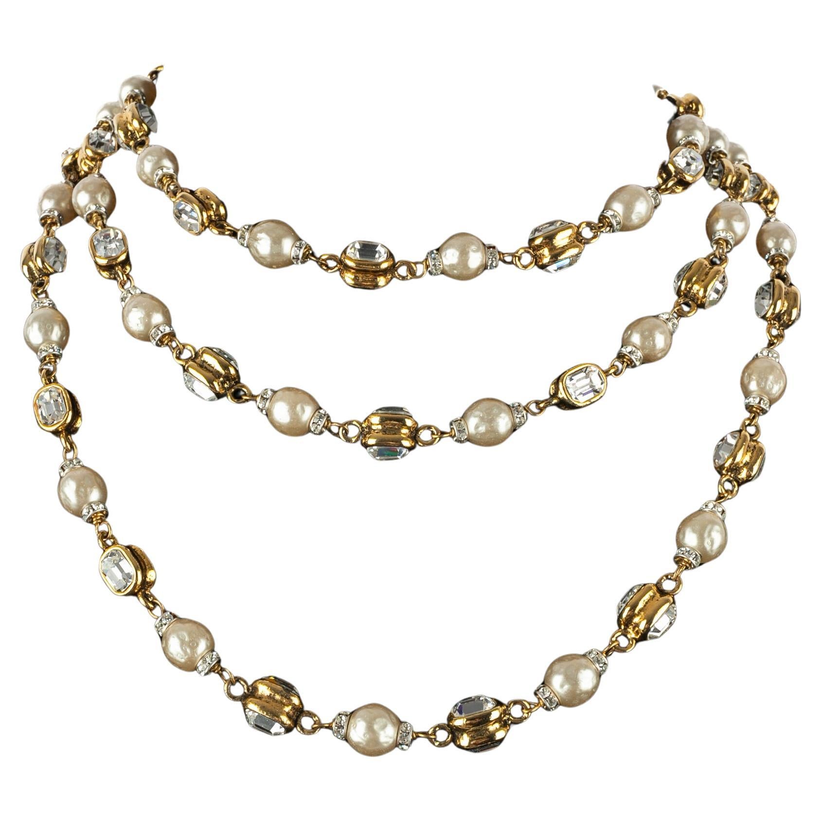 Chanel necklace 1985 For Sale