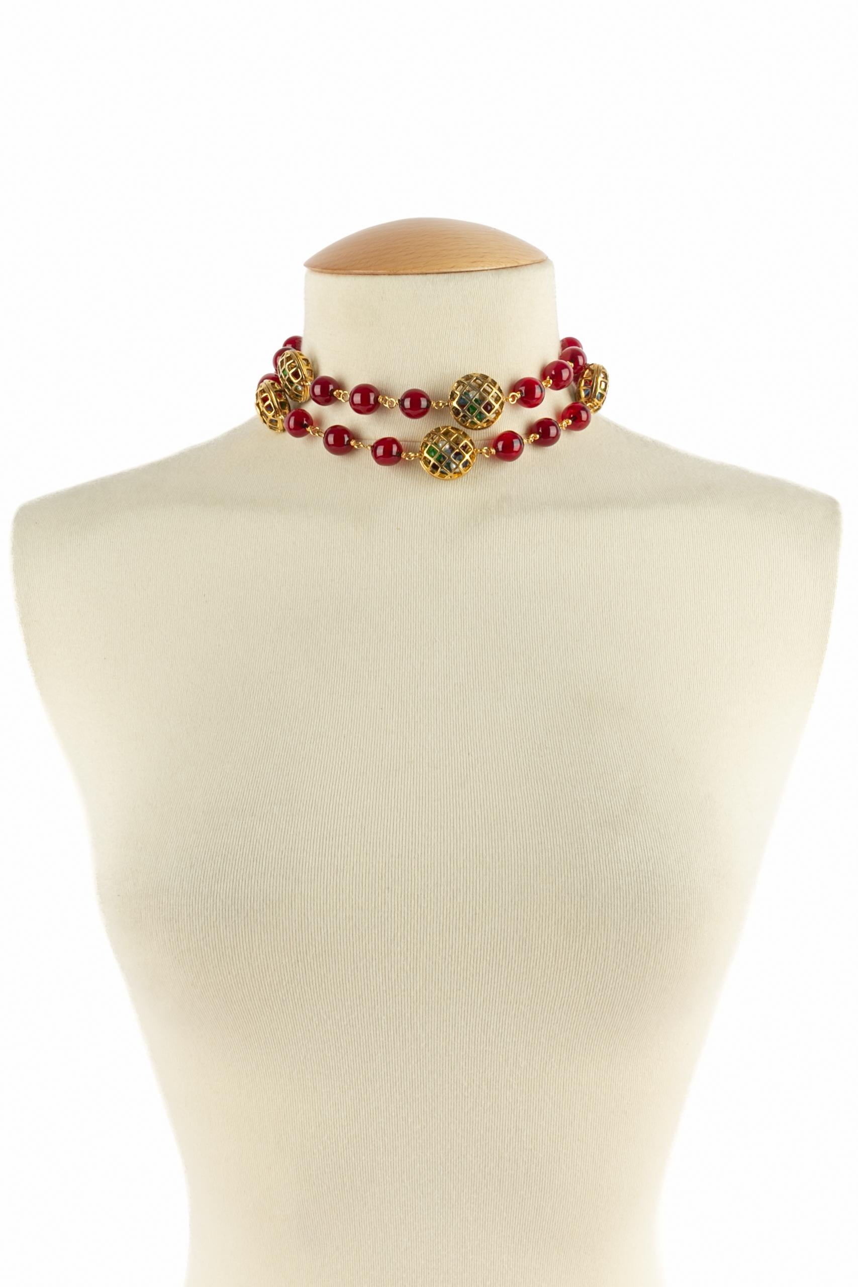Collier Chanel des années 1990 en vente 5