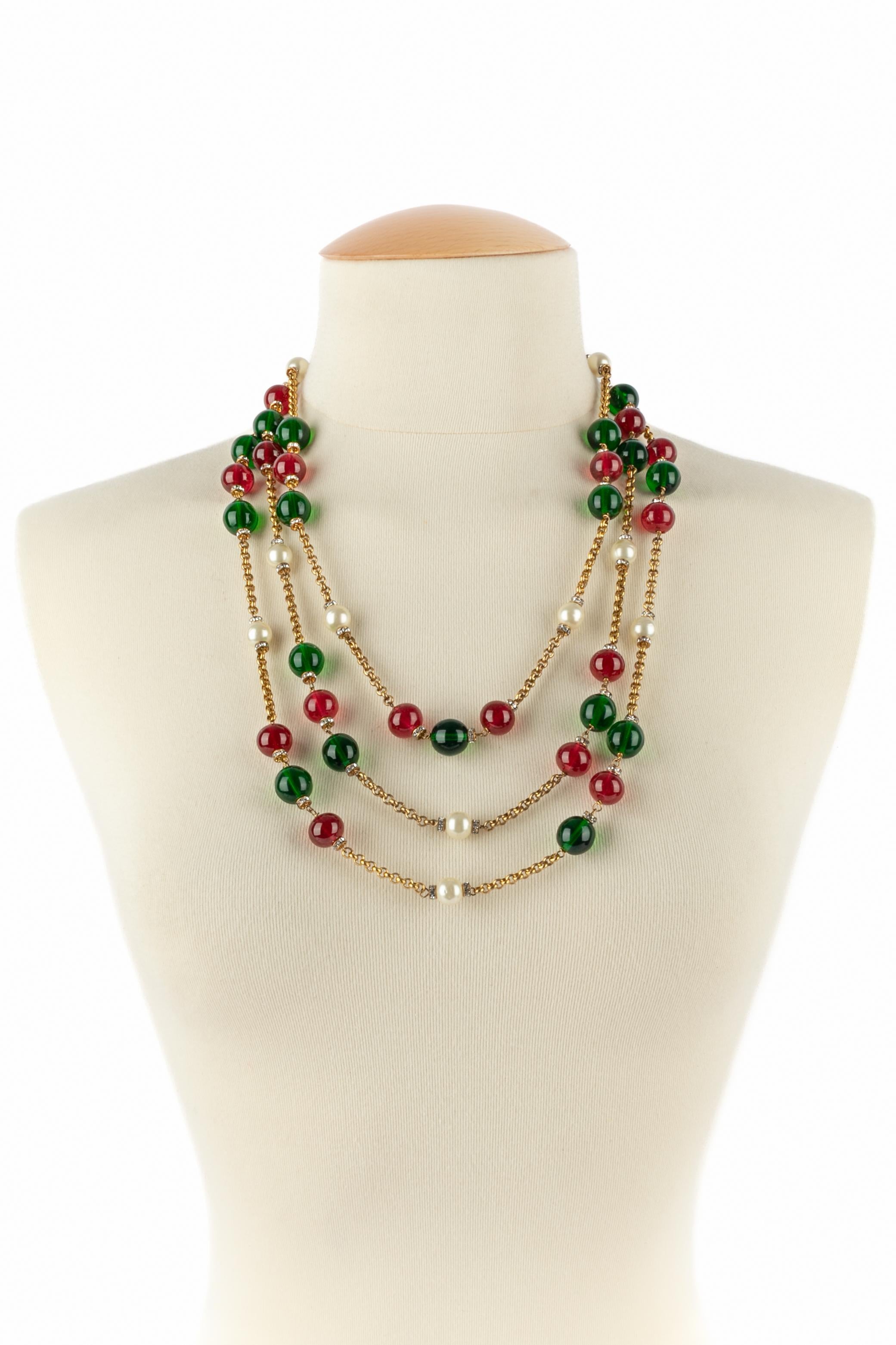 Chanel necklace 1993 For Sale 7