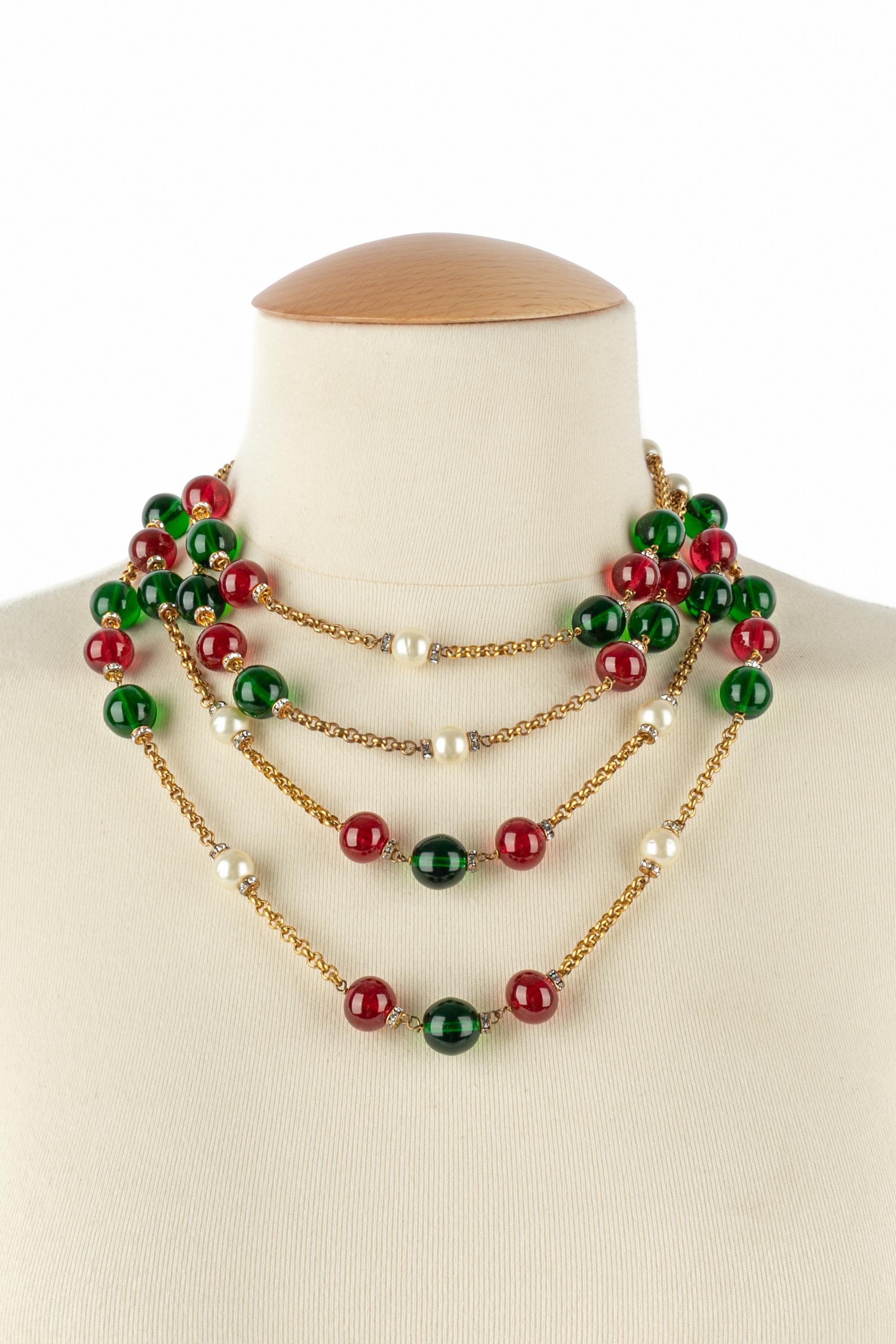 Chanel necklace 1993 For Sale 9