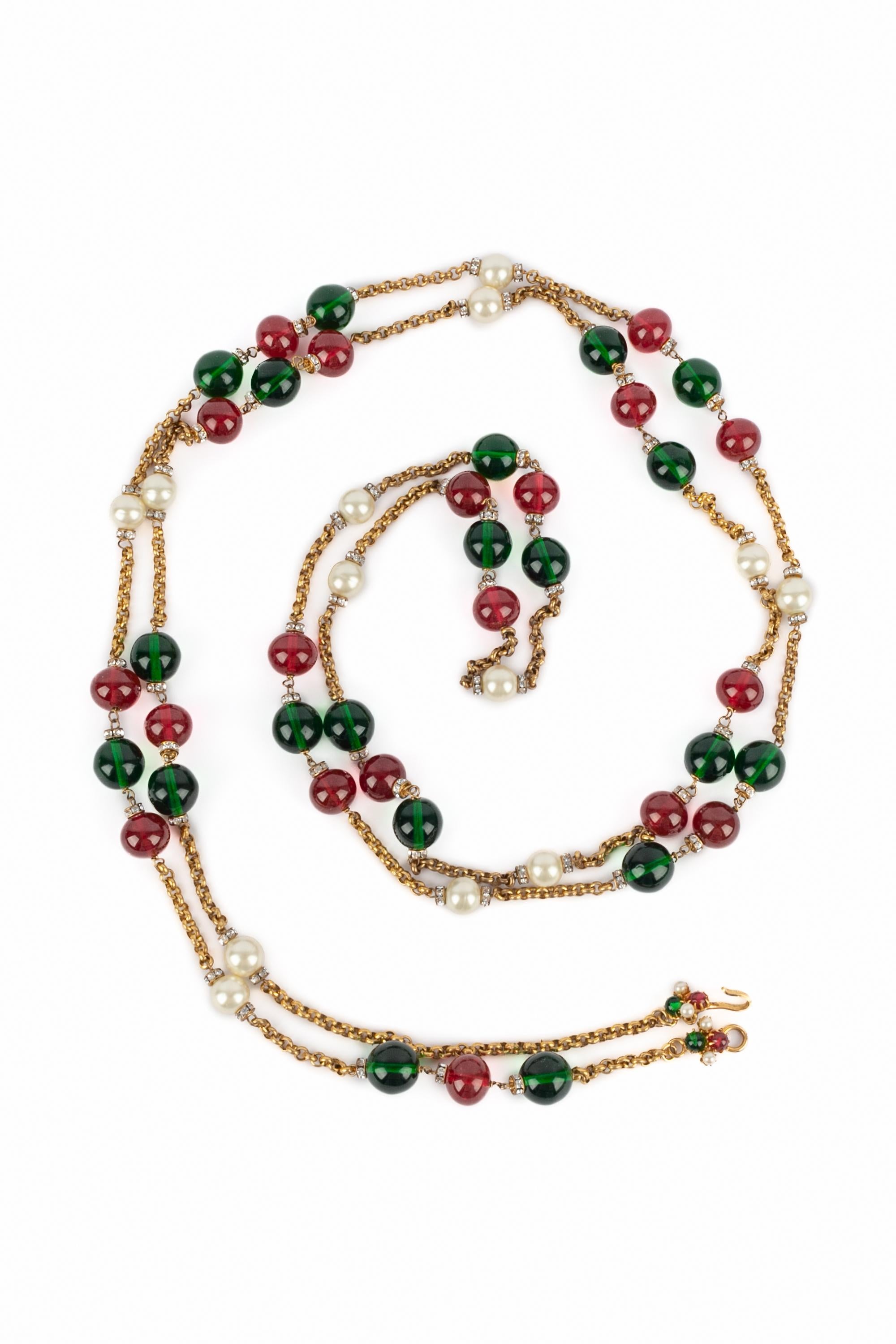 Chanel necklace 1993 In Excellent Condition For Sale In SAINT-OUEN-SUR-SEINE, FR