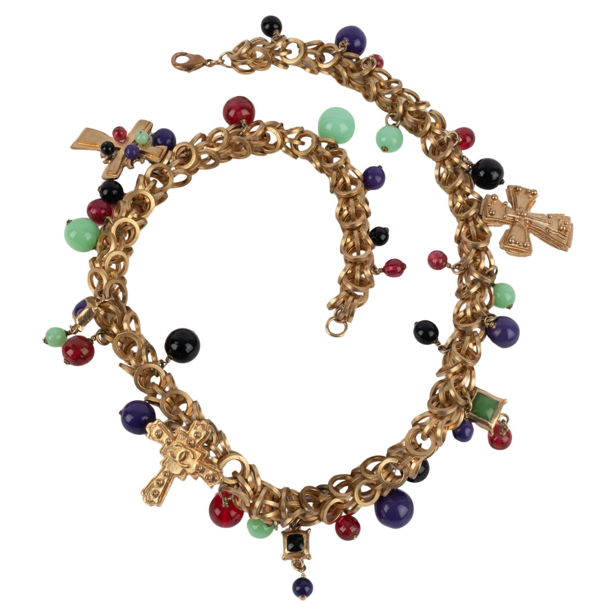 Chanel necklace 2002 Fashion show en venta