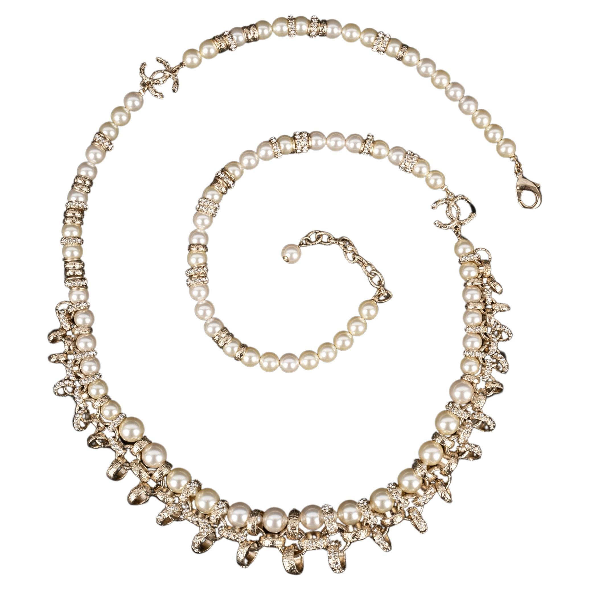 Chanel necklace 2016 For Sale
