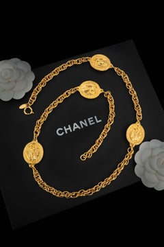 Chanel necklace angels by Karl Lagerfeld circa 1980