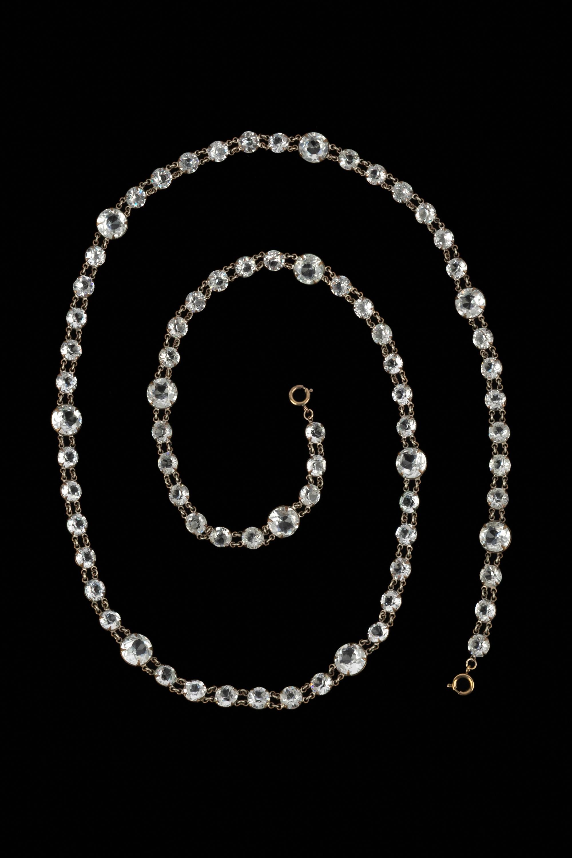 Chanel necklace antique 1930s