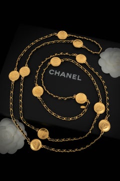 Chanel necklace 'Astrology' by Karl Lagerfeld Fall 1995