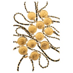 Chanel necklace 'Astrology' by Karl Lagerfeld Fall 1995