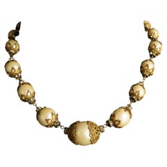 Chanel necklace by Karl Lagerfed circa early 1980s
