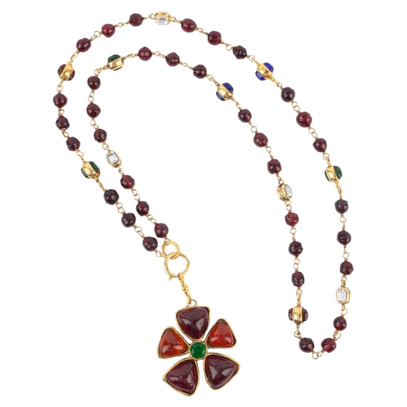 Chanel necklace by Karl Lagerfeld 1984